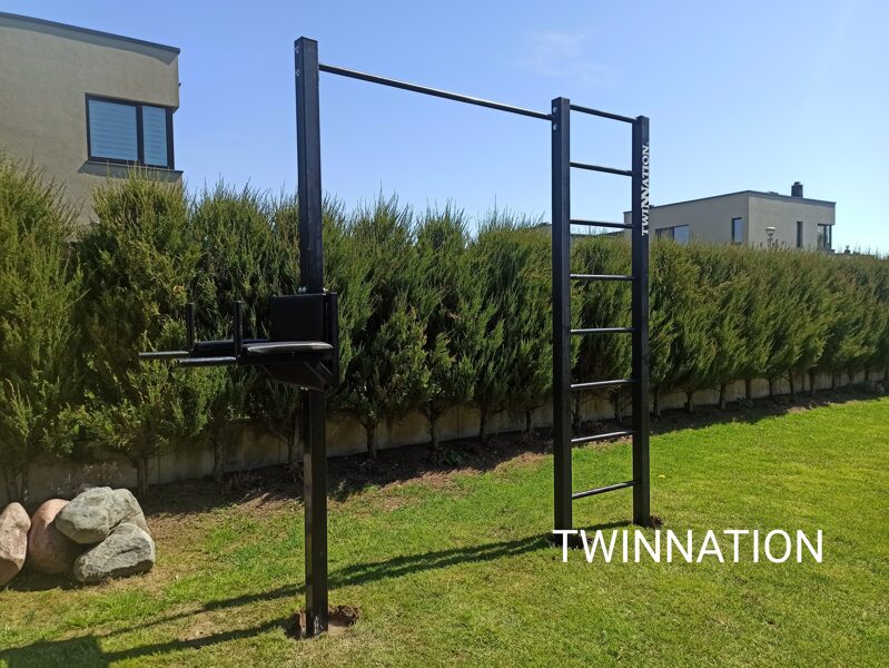 Skersiniai prisitraukimams su švediška sienele ir lygiagretėmis